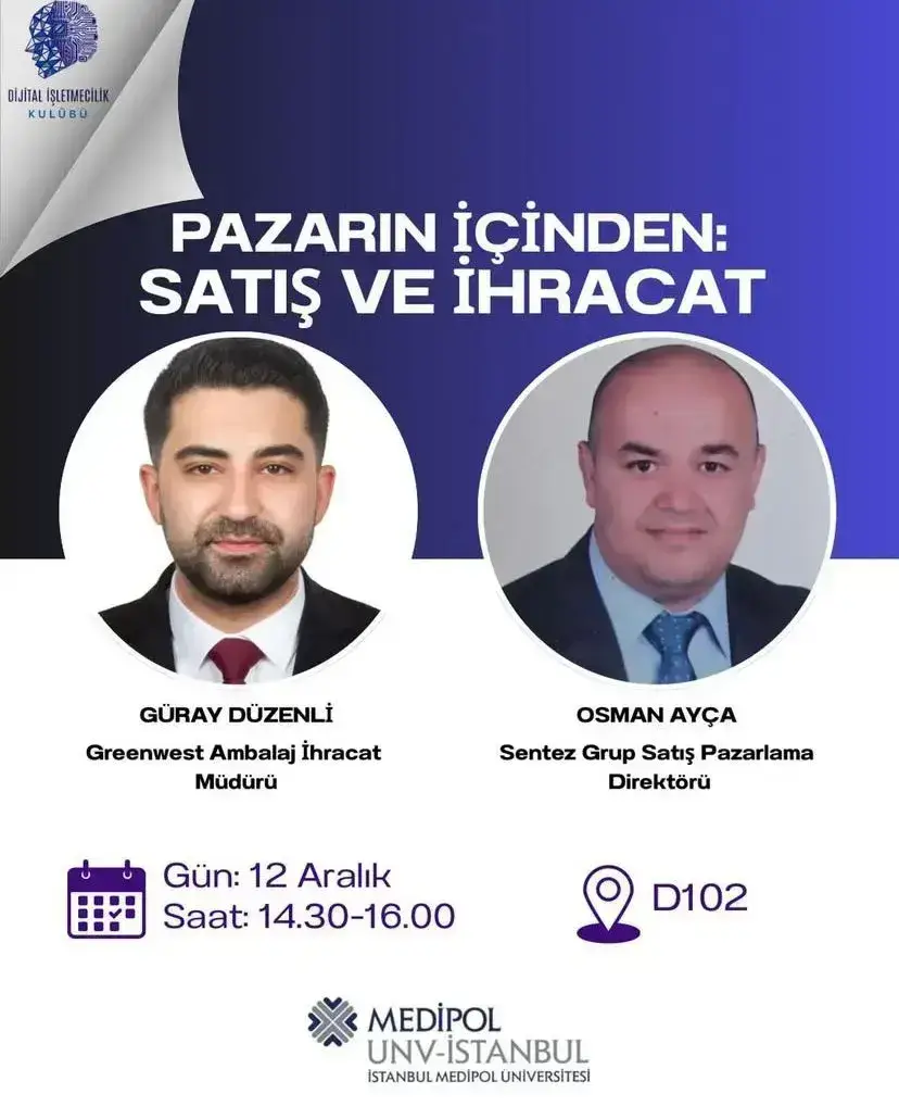 PAZARIN İÇİNDEN: SATIŞ VE İHRACAT